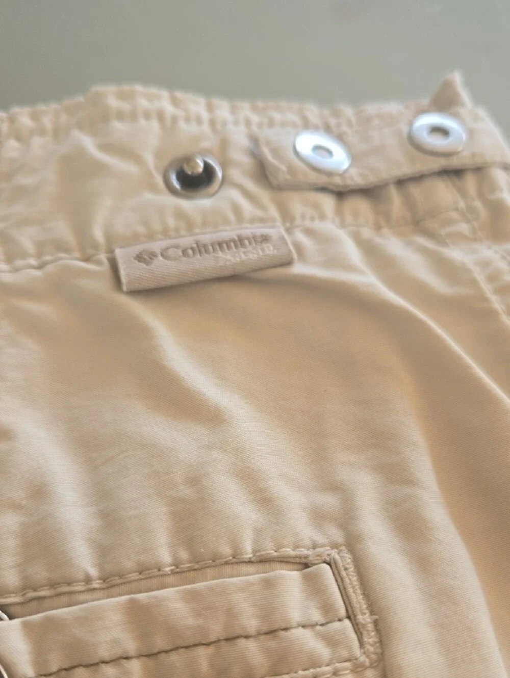 Columbia Women's Light Cream Outdoor Shorts